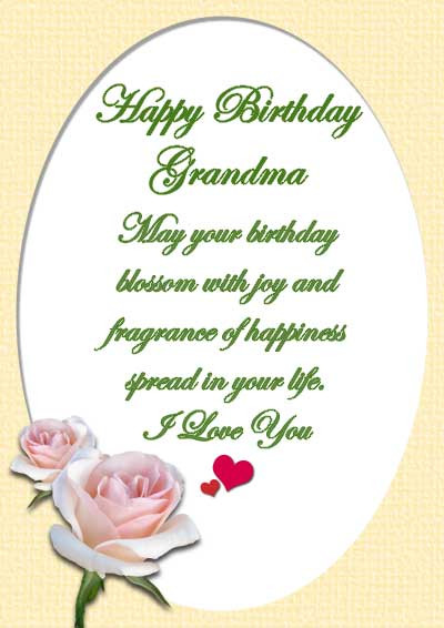Birthday Wishes For Grandma
 Birthday Wishes For Grandma Grandma Birthday Messages