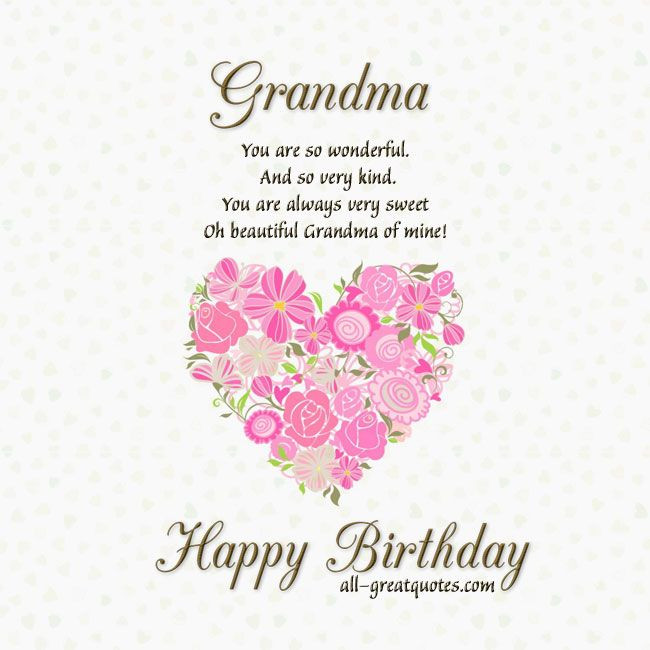 Birthday Wishes For Grandma
 Grandmother Birthday Quotes QuotesGram via Relatably