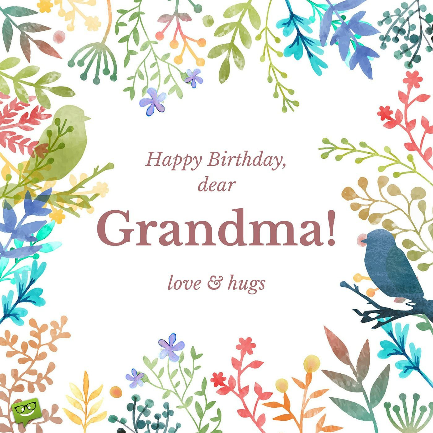 Birthday Wishes For Grandma
 Happy Birthday Grandma