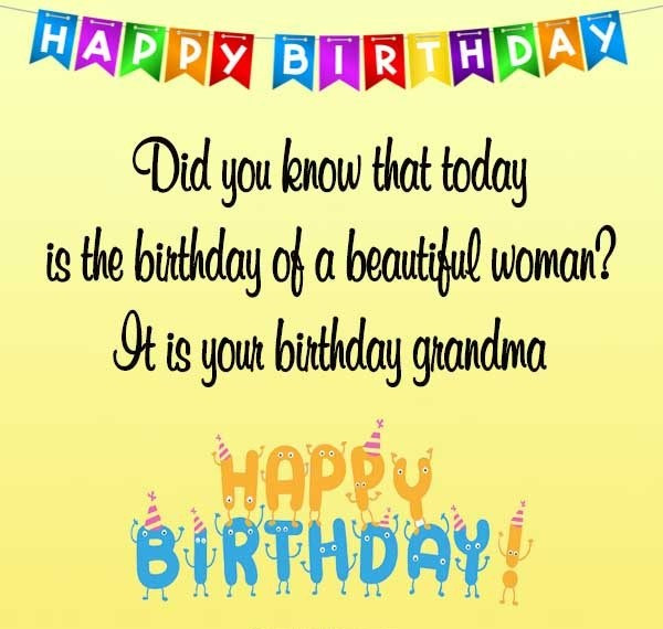 Birthday Wishes For Grandma
 50 Top Birthday Wishes for Grandma Quotes And Messages