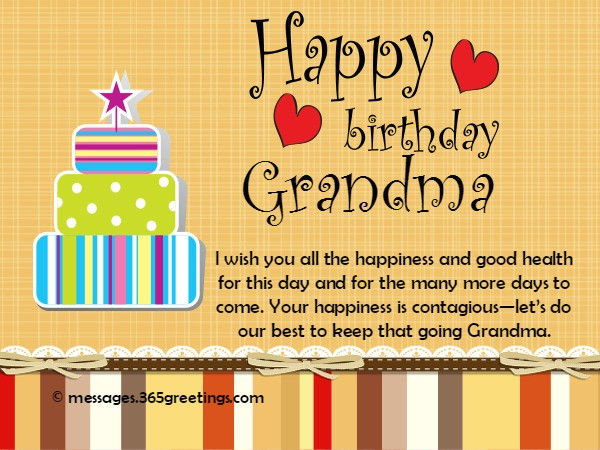 Birthday Wishes For Grandma
 Birthday Wishes for Grandparents 365greetings
