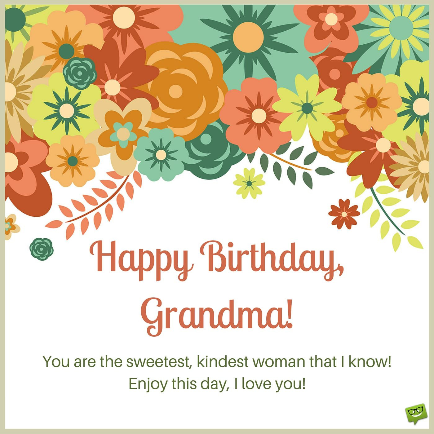 Birthday Wishes For Grandma
 Happy Birthday Grandma