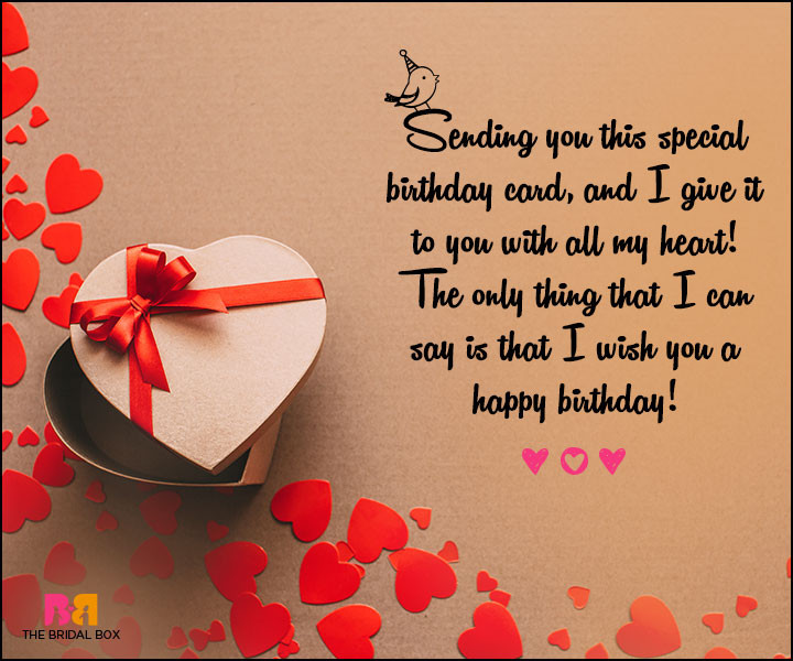 Birthday Wishes For Me
 70 Love Birthday Messages To Wish That Special Someone