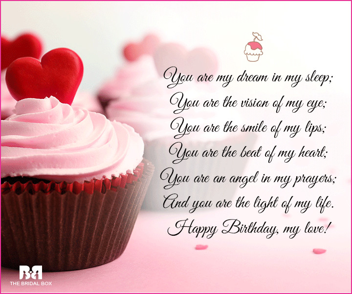 Birthday Wishes For My Love
 70 Love Birthday Messages To Wish That Special Someone