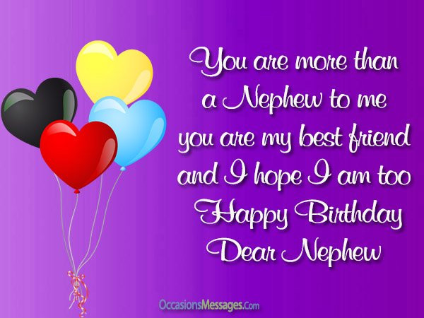 Birthday Wishes For My Nephew
 Top 300 Birthday Wishes for Nephew Occasions Messages