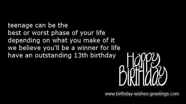 Birthday Wishes For Teenage Son
 Happy Birthday Teenage Girl Quotes QuotesGram