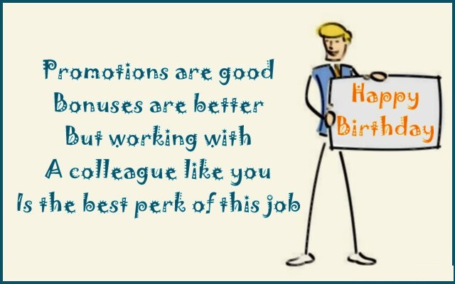 Birthday Wishes To Colleague
 Birthday Quotes for work colleagues 3 – Funpro