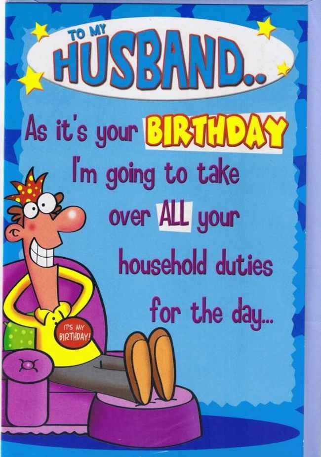 Birthday Wishes To Husband Funny
 Funny Happy Birthday Wishes For Husbands