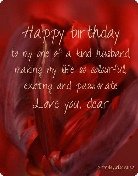 Birthday Wishes To Your Husband
 50 Cute and Romantic Birthday Wishes for Husband