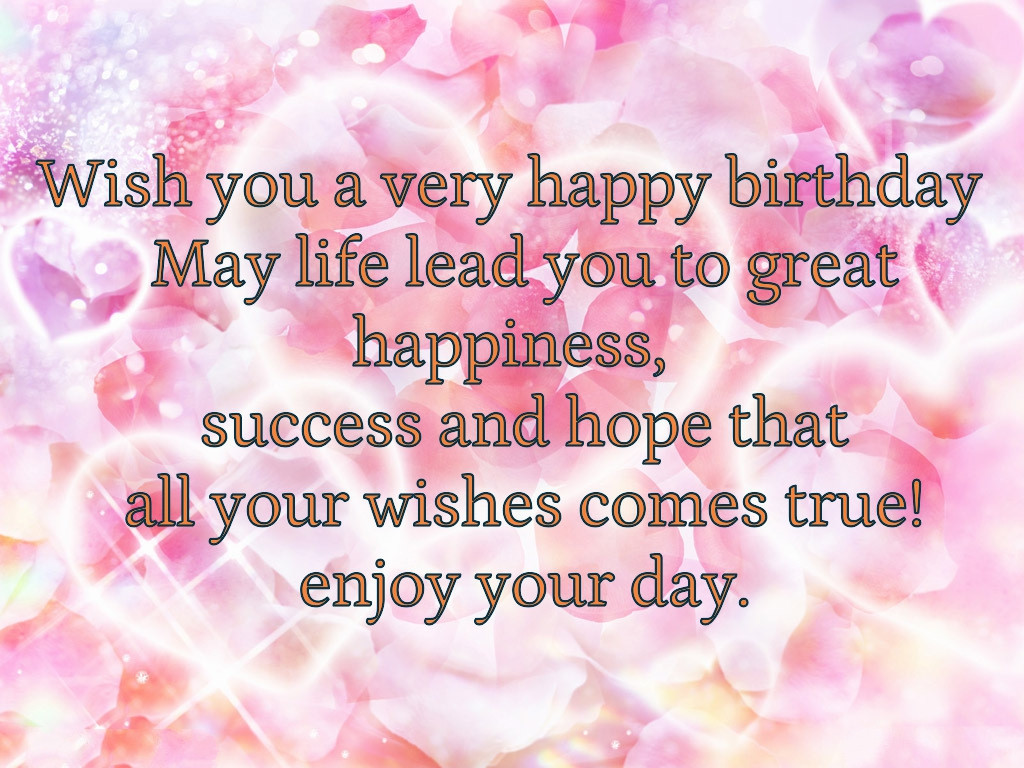 Birthday Wishing Quotes
 Wishing Someone Success Quotes QuotesGram
