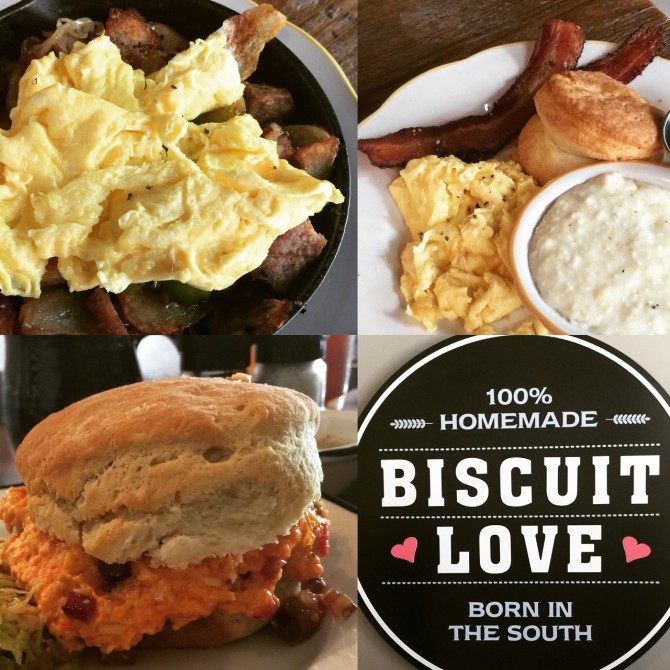 Biscuit Love Brunch
 Biscuit Love Restaurant in the Gulch Nashville Spinach