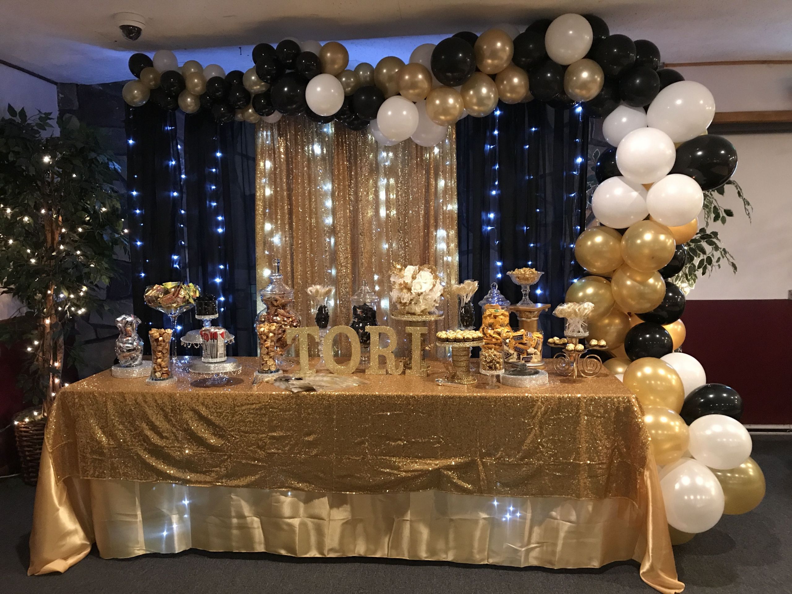 The top 23 Ideas About Black and Gold Birthday Decorations