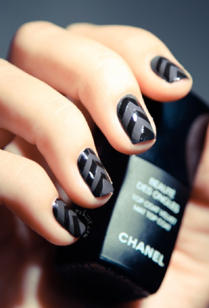Black And Gray Nail Designs
 Grey Nail Ideas The Hottest Manicure For Fall