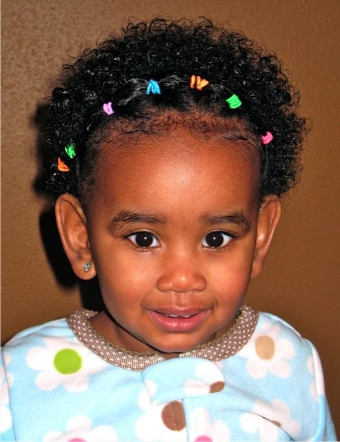 Black Girl Baby Hair
 Easy Baby Style This looked great and held all day on L