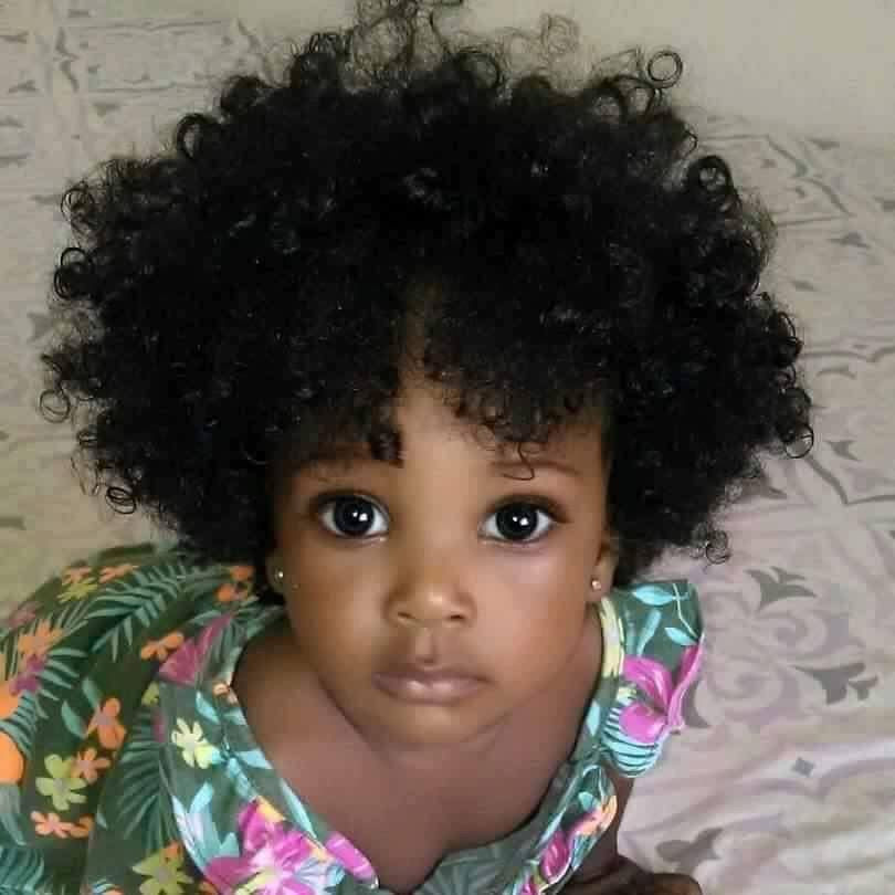 Black Girl Baby Hair
 Those eyes That facial expression Priceless