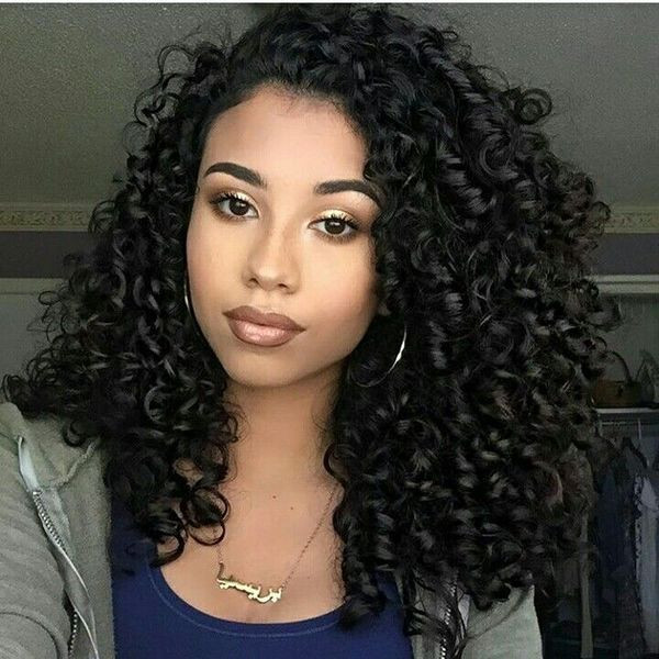 Black Girl Curly Hairstyles
 Girls with curls did you feel the need to straighten