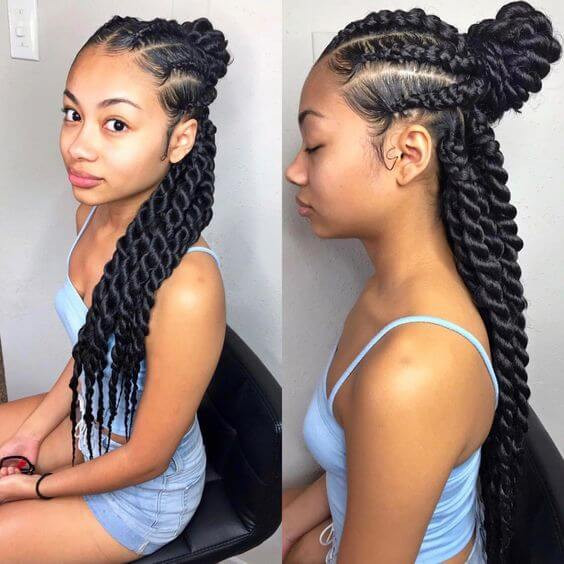 Black Girl Hairstyles 2020
 31 Trendy Cornrows Braids Hairstyles For Black Women To