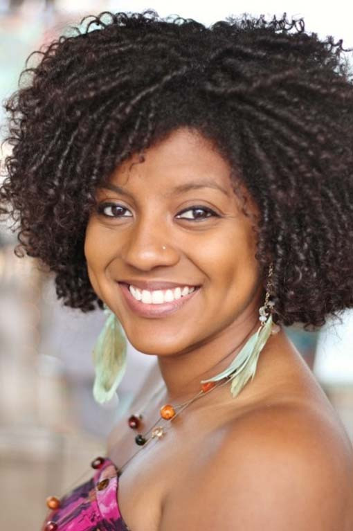 Black Girl Hairstyles Natural
 First Twist Out