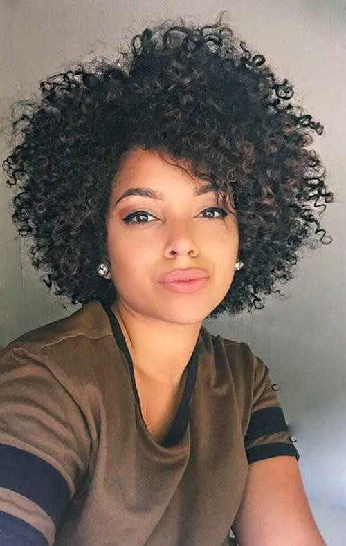 Black Hairstyles For Natural Curly Hair
 20 Inspirations of Naturally Curly Short Hairstyles