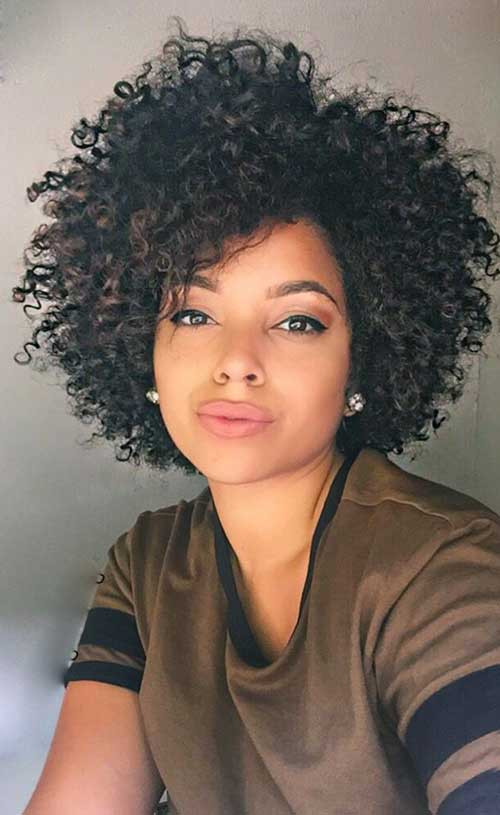 Black Hairstyles For Natural Curly Hair
 20 Good Short Haircuts for Naturally Curly Hair