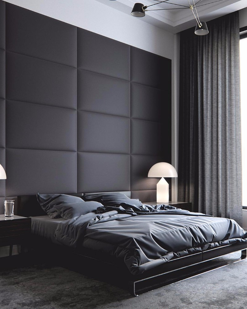 Black Modern Bedroom
 Mystery & Charm with 10 Black Bedrooms – Master Bedroom Ideas