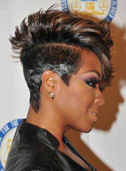 Black Womens Short Haircuts
 Mohawk Short Hairstyles for Black Women