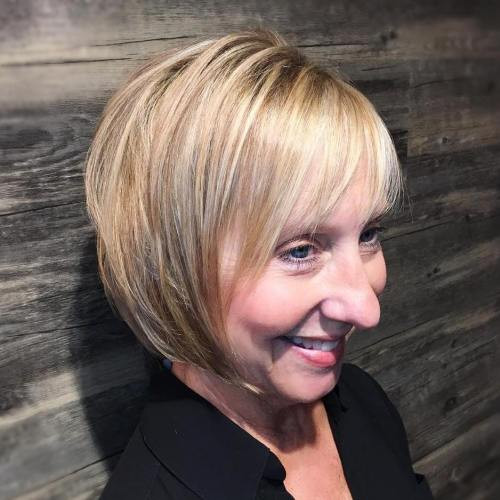Blonde Bob Hairstyles For Fine Hair
 80 Best Modern Haircuts & Hairstyles for Women Over 50
