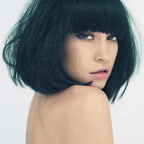 Blunt Cut Bob For Thick Hair
 10 Short Haircuts for Straight Thick Hair