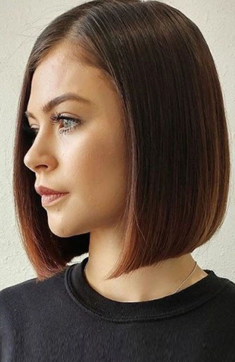 Blunt Cut Bob For Thick Hair
 10 Trendy Blunt Cut Haircuts for Women The Trend Spotter
