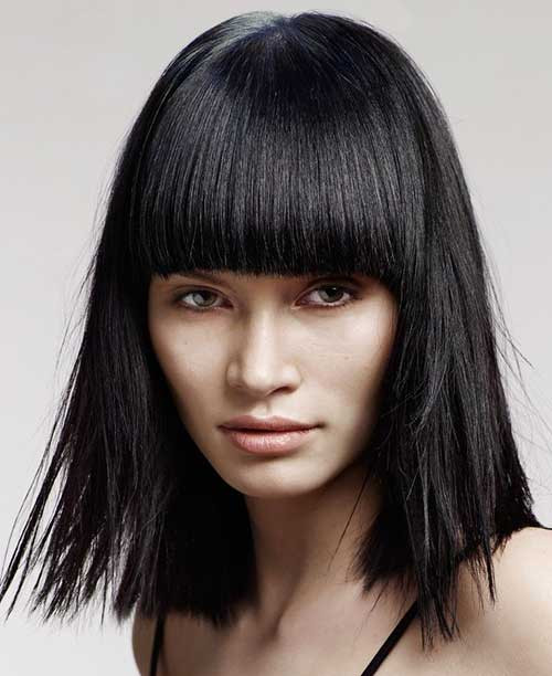 Blunt Cut Bob For Thick Hair
 15 Long Bob Hairstyles for Thick Hair