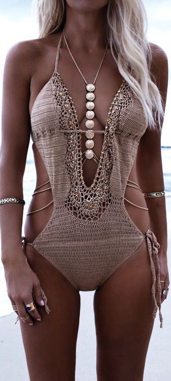 Body Jewelry Bathing Suit
 297 best images about swimsuits on Pinterest