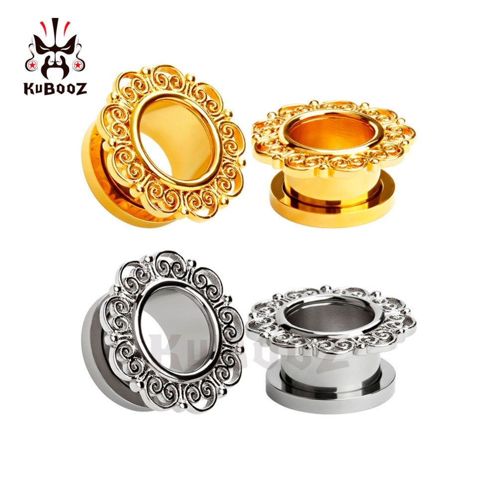 Body Jewelry Earrings
 2018 KUBOOZ piercing jewelry stainless steel metal ear