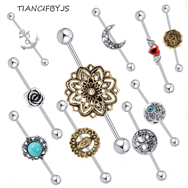 Body Jewelry Earrings
 Aliexpress Buy TIANCIFBYJS Mix Styles Industrial