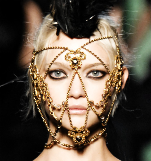 Body Jewelry Face
 Face mask Sci fi fantasy