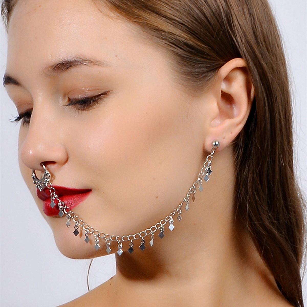 Body Jewelry Nose
 Fashion Piercing Nose Ring Unique Personalized Punk Style