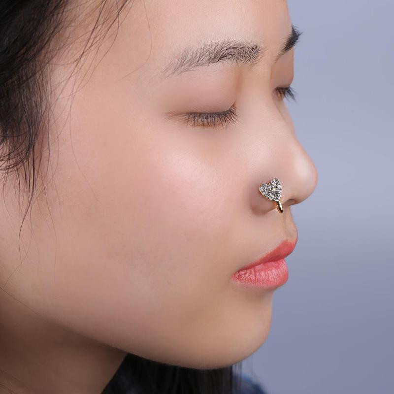Body Jewelry Nose
 Fashion Nose Rings Crystal Alloy Rhinestone Nose
