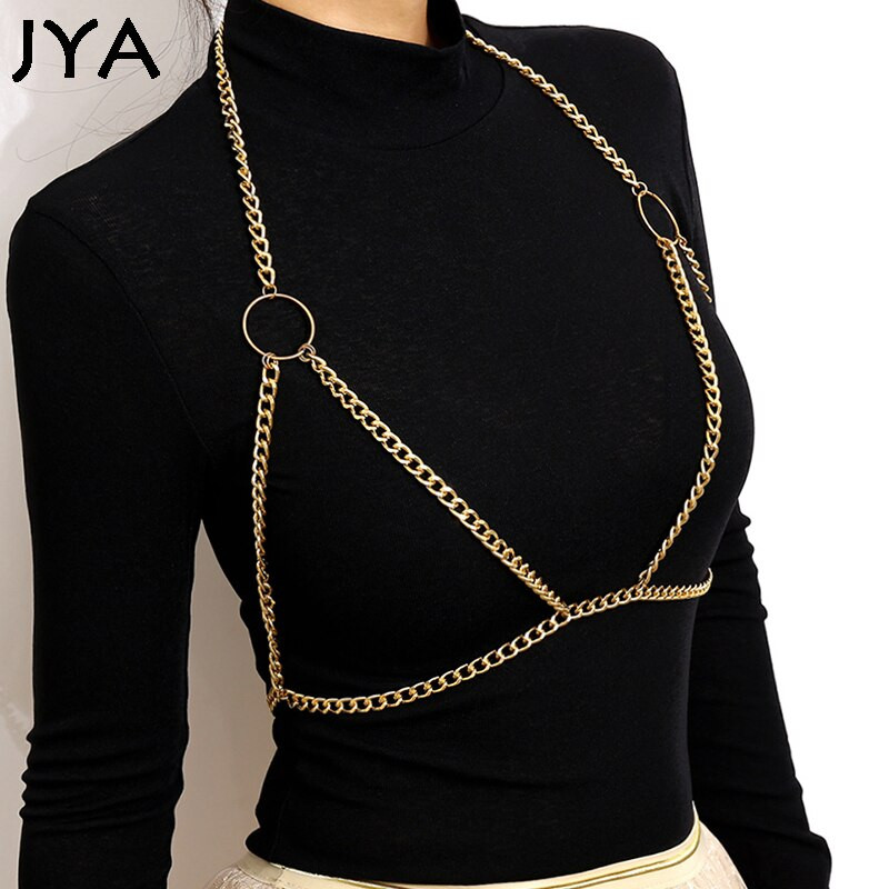 Body Jewelry Outfit
 JYA Women Body Jewelry Fashion y Body Chain Golden