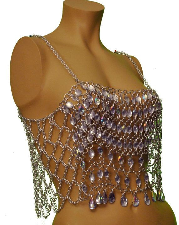 Body Jewelry Over Clothes
 139 best Women s Chainmail images on Pinterest