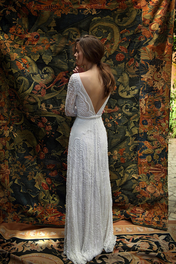 Bohemian Wedding Gown
 White Bohemian by Lili Hod 2016 Wedding Dresses Modern