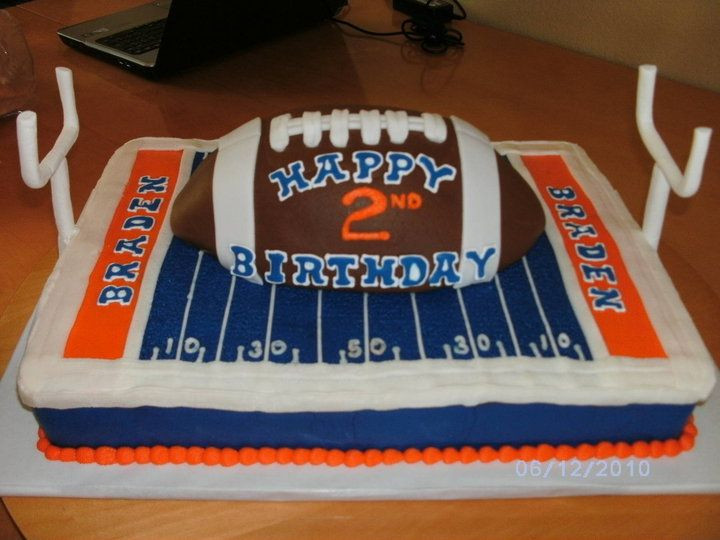 Boise Birthday Party Ideas
 Boise State Football Cake