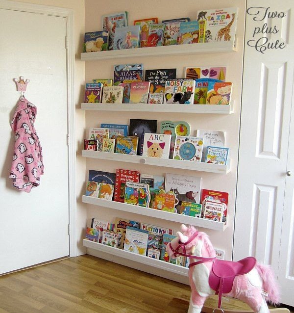 Bookshelf For Kids Room
 Use the Empty Space Behind Your Doors for Books in 2019