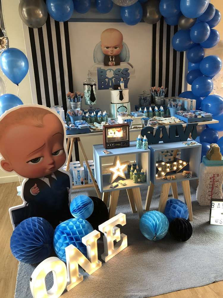 Boy And Girl Birthday Party Themes
 Check out this cool Baby Boss Birthday Party See more