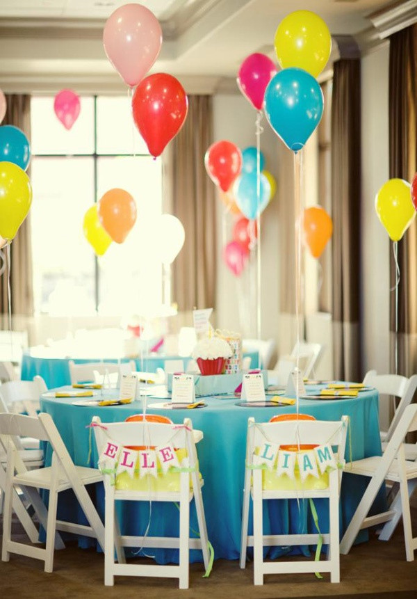 Boy And Girl Birthday Party Themes
 Twins Birthday Party Ideas for Boy Girl Twins