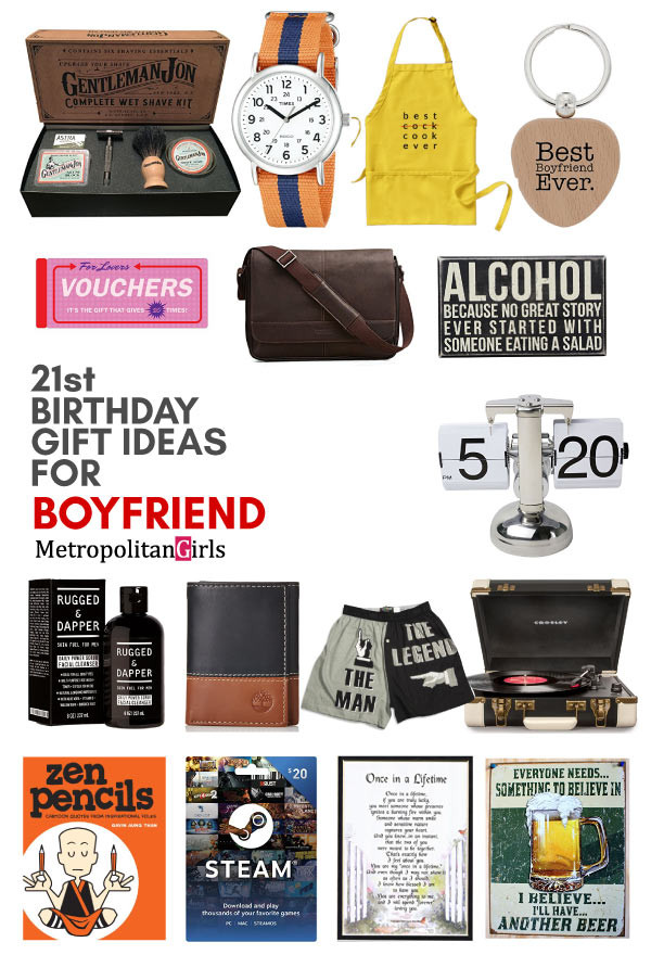 Boyfriend Bday Gift Ideas
 20 Best 21st Birthday Gifts for Your Boyfriend