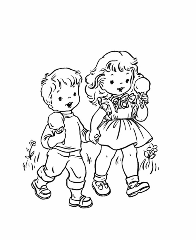 Boys And Girls Coloring Pages
 Coloring Pages Boy And Girl Coloring Home