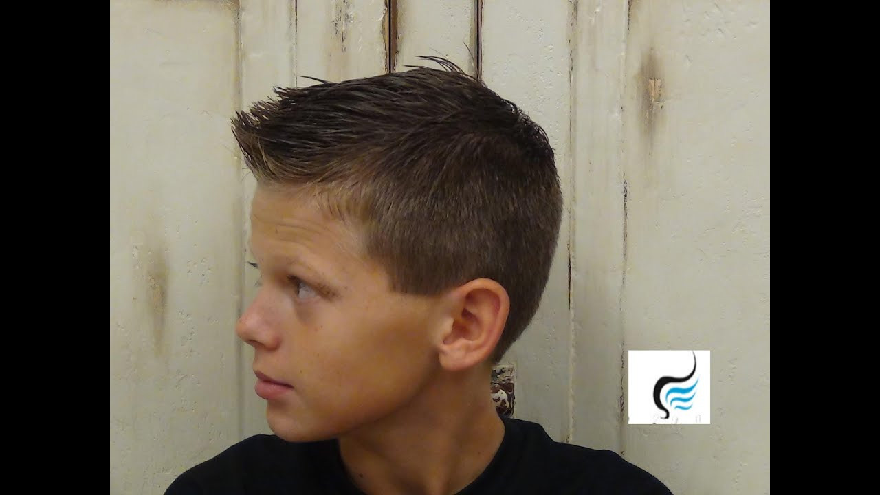 Boys Trendy Haircuts
 Trendy Guys Side Faux Hawk For Short Hairstyles For Boys