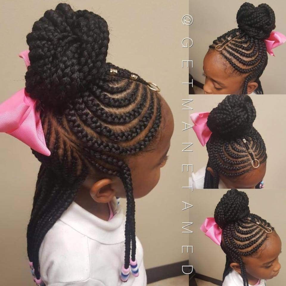 Braid Hairstyles For Kids With Beads
 Kids braids Braids with beads Tribal braids Fulani
