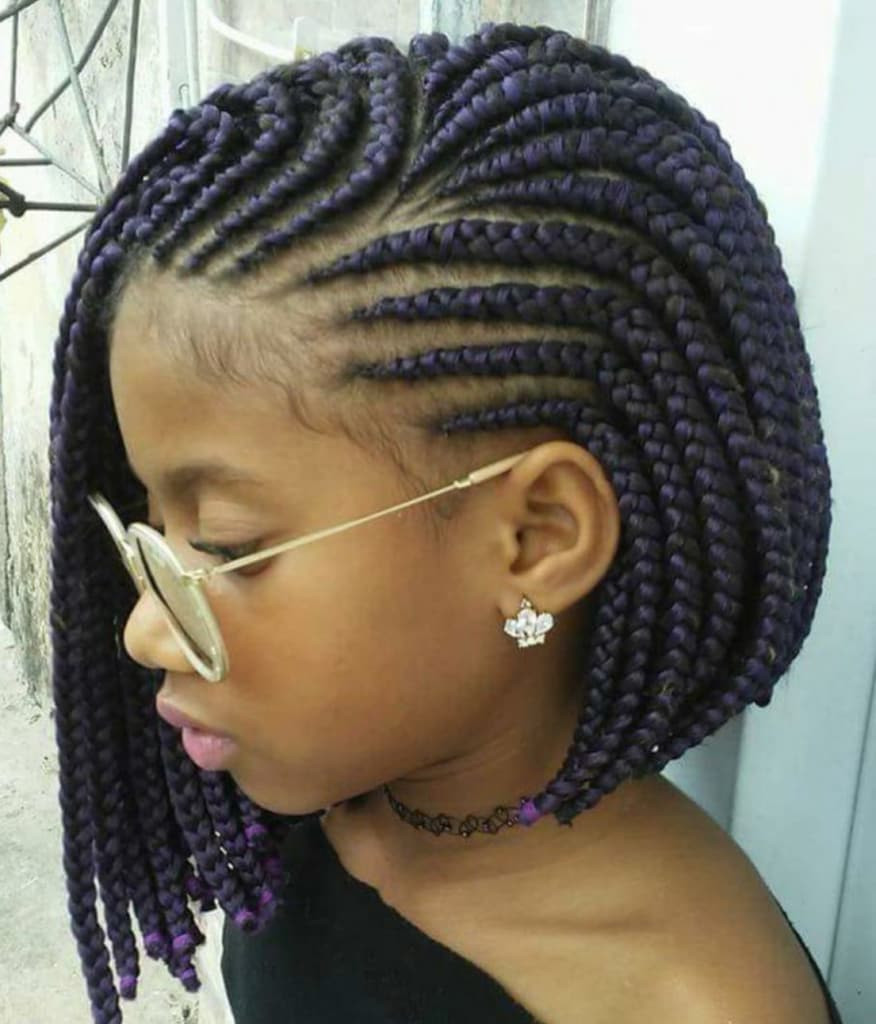 Braided Hairstyles For Kids With Short Hair
 Best 25 Beautiful African Braids for Kids in 2019 YEN GH