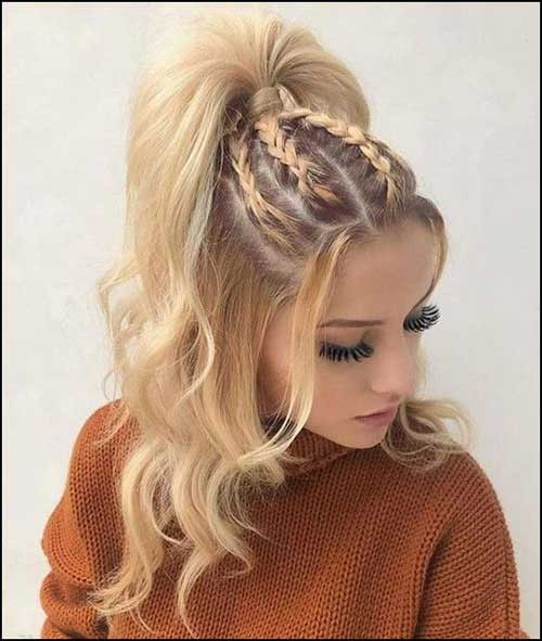 Braids And Curly Hairstyles
 Best 20 Braided Hairstyles You Should See