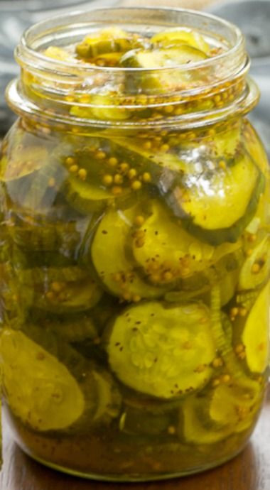 Bread And Butter Pickle Canning Recipe
 Bread and Butter Pickles